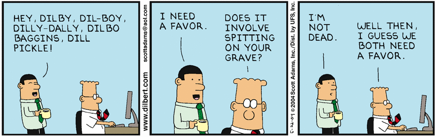 Dilbert Cartoon